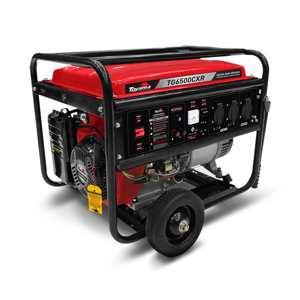 Gerador Gasolina TG6500CXR 6000W BIV Tanque 25L Toyama
