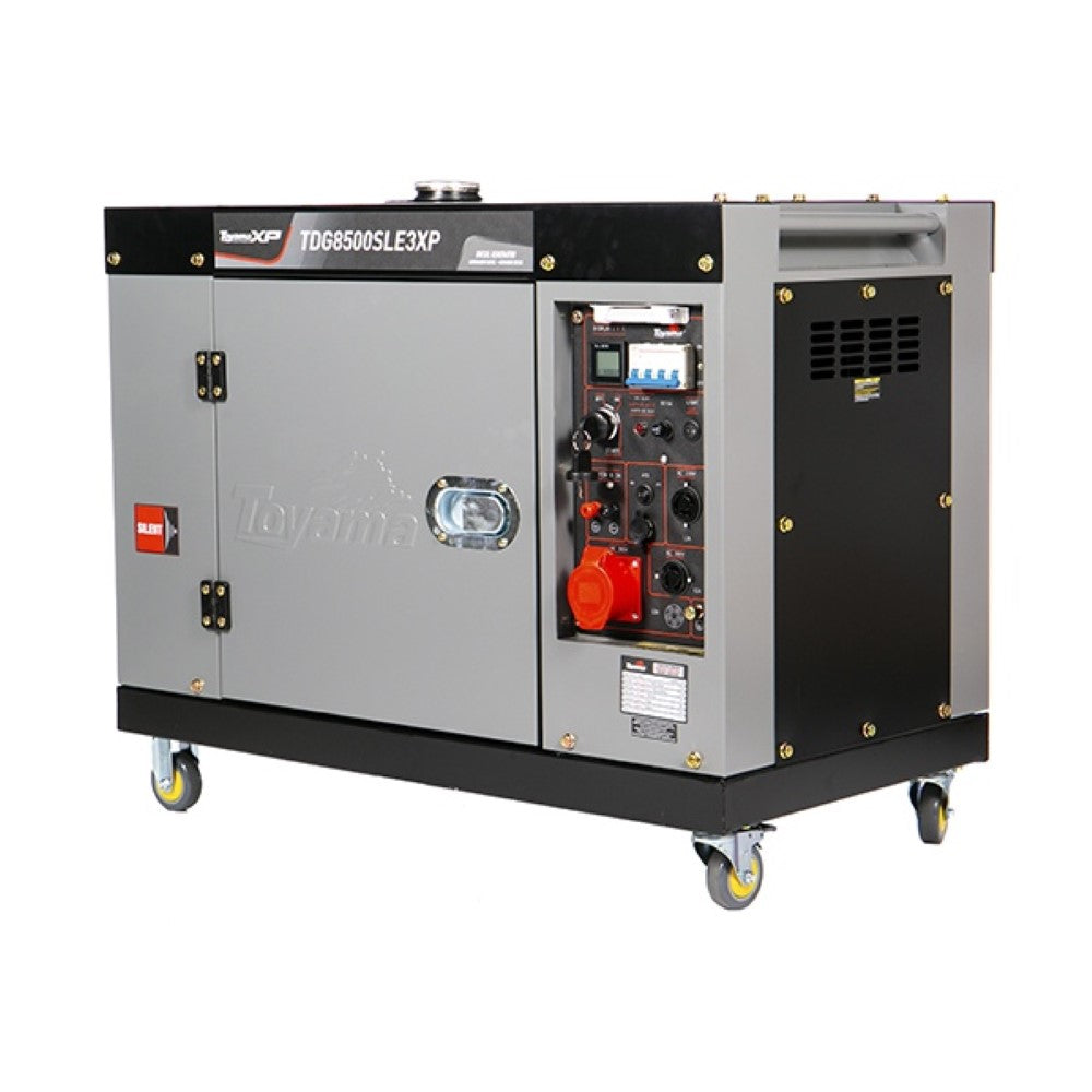 Gerador Cabinado Diesel Toyama 8,0KVA 380V 15L P.Elétrica