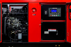 Gerador à Diesel 35Kva Trifásico 380V Partida Elétrica com ATS BD44000 E3S Branco