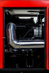 Gerador à Diesel 35Kva Trifásico 380V Partida Elétrica com ATS BD44000 E3S Branco