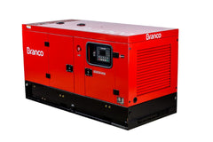 Gerador à Diesel 35Kva Trifásico 380V Partida Elétrica com ATS BD44000 E3S Branco