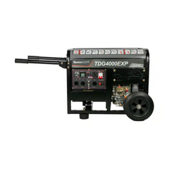 Gerador Diesel 3,3 KVA Monofásico Bivolt 115/230V Partida Elétrica TDG4000EXP Toyama