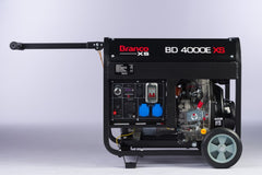 Gerador à Diesel 4,0Kva Monofásico Partida Elétrica com AVR BD4000 Briggs Branco