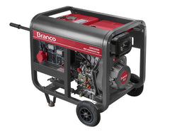 Gerador à Diesel 5,0Kva Trifásico 220V Partida Elétrica BD6500CF3E Branco