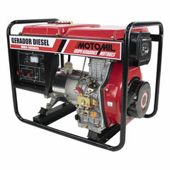 Gerador Diesel 5 KVA Monofásico 110/220V 60 Hz MDG-5000CL Motomil