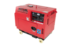 Gerador Diesel 5 KVA Monofásico 60Hz 110/220 MDG-5000ATS Motomil