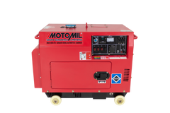 Gerador Diesel 5 KVA Monofásico 60Hz 110/220 MDG-5000ATS Motomil