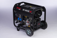 Gerador à Diesel 6,5Kva Monofásico Partida Elétrica com AVR BD6500 Briggs Branco