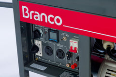 Gerador à Diesel 6,5Kva Monofásico P. Elét. BD8000 EF Branco