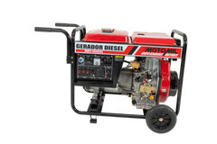 Gerador Diesel 7,5 KVA Trifásico 380V MDGT-8000CLE Motomil