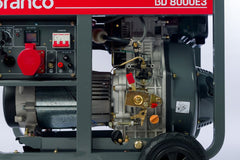 Gerador à Diesel 8,0Kva Trifásico 380V Partida Elétrica BD8000 E3 Branco