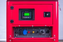 Gerador à Diesel Cabinado 10,5Kva Monofásico Partida Elétrica BD12000ES Branco
