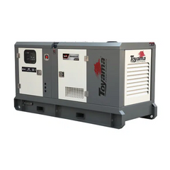 Gerador Diesel Cabinado Silencioso 62.5KVA Trifásico 220V com ATS Interno TDMG60SE3D-ATS Toyama