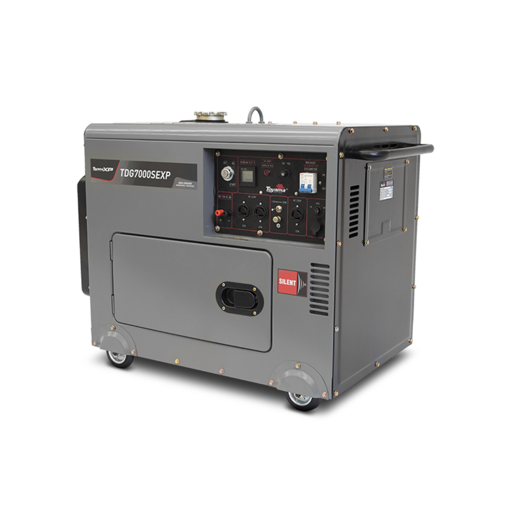 Gerador Diesel TDG7000SEXP ATS 6000W BIV Cabinado Toyama