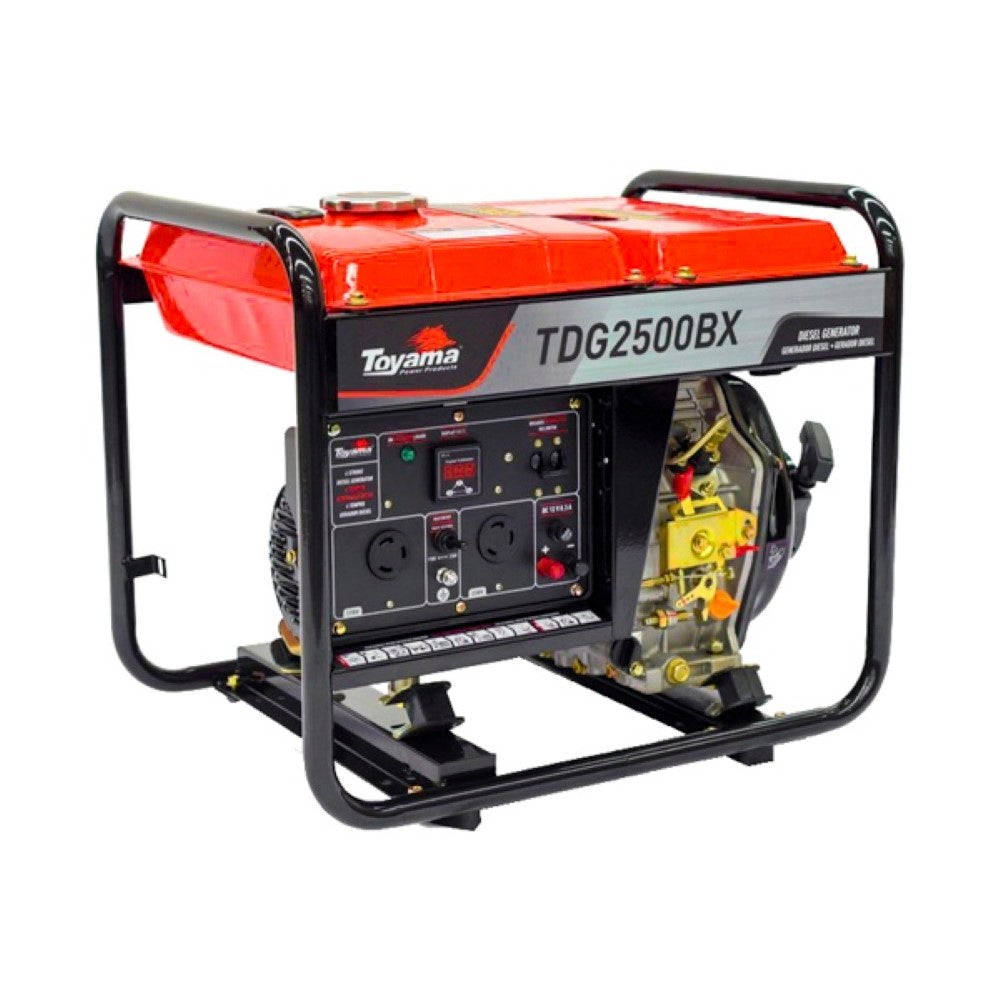 Gerador Diesel Toyama 2200W Biv 115/230V 2,5L TDG2500BX