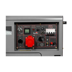 Gerador Diesel Toyama 6,5KVA Trifásico 220V Cabinado ATS Ready Partida Elétrica TDG7000SE3DXP
