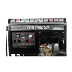 Gerador Diesel Toyama Refrigerado à Ar 6000W Bivolt 115/230V P.Manual Alternador Cobre TDG7000XP
