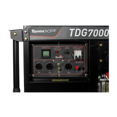 Gerador Diesel Toyama Refrigerado à Ar 6000W Bivolt 115/230V P.Manual Alternador Cobre TDG7000XP