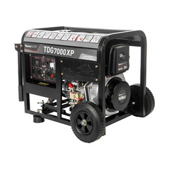 Gerador Diesel Toyama Refrigerado à Ar 6000W Bivolt 115/230V P.Manual Alternador Cobre TDG7000XP
