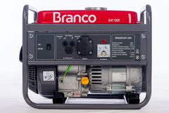 Gerador à Gasolina 1,3Kva 110V Partida Manual B4T-1300 Branco