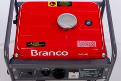 Gerador à Gasolina 1,3Kva 110V Partida Manual B4T-1300 Branco