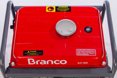 Gerador à Gasolina 1,3Kva 220V Partida Manual B4T-1300 Branco