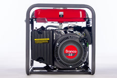 Gerador à Gasolina 1,3Kva 220V Partida Manual B4T-1300 Branco