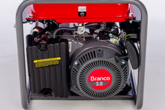 Gerador à Gasolina 1,3Kva 220V Partida Manual B4T-1300 Branco