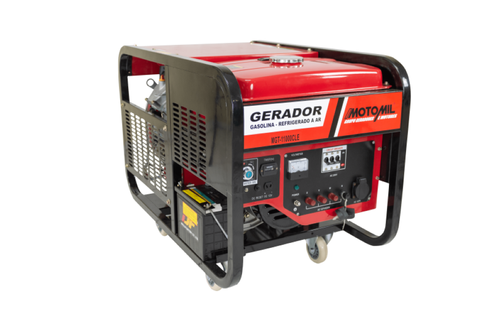 Gerador Gasolina 11KVA 110/220V Mono MG-11000CLE Motomil