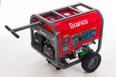 Gerador à Gasolina 11Kva Monofásico Partida Elétrica com AVR B4T-11000E Branco