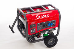 Gerador à Gasolina 11Kva Monofásico Partida Elétrica com AVR B4T-11000E Branco