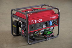 Gerador à Gasolina 3,5Kva Monofásico Partida Elétrica B4T-3500 Branco