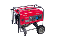 Gerador à Gasolina 4,0Kva Monofásico Partida Manual B4T-5000 Branco