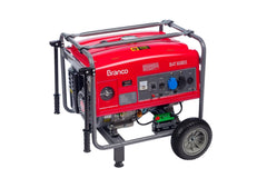 Gerador à Gasolina 5,5Kva Monofásico Partida Manual B4T-6500 Branco
