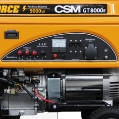Gerador Portátil 8,5Kva 15Hp Gm 8000 E Gasolina 127/220 CSM