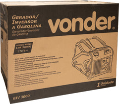 Inversor à Gasolina 3000W 127V Giv 3000 Vonder