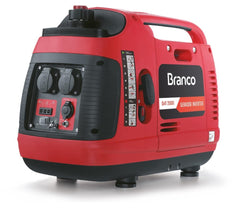 Gerador à Gasolina Inverter 2,0Kva Monofásico 127V Partida Manual B4T-2000I Branco