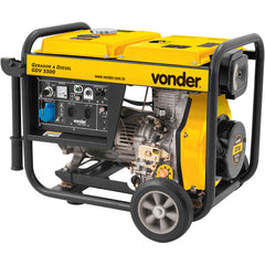 Gerador À Diesel 10hp 127/220 4 Tempos Manual Gdv5500 Vonder