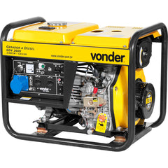 Gerador à diesel 7hp 127/220V 4 tempos manual gdv3600 Vonder