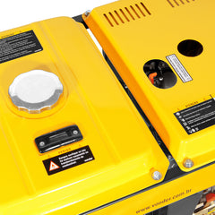 Gerador à diesel 7hp 127/220V 4 tempos manual gdv3600 Vonder