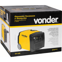 Gerador e Inversor à Gasolina 127V GIV3200 - Vonder