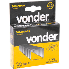 Grampo 14 mm para Gpe168 caixa com 1000 peças Vonder