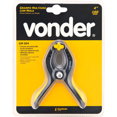 Grampo multiuso com mola 4" gm004 Vonder