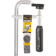 Grampo sargento 160x80mm aço carbono Vonder