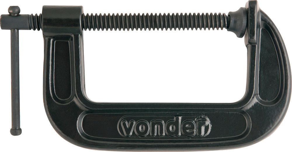 Grampo tipo c 4" ferro nodular - Vonder Plus