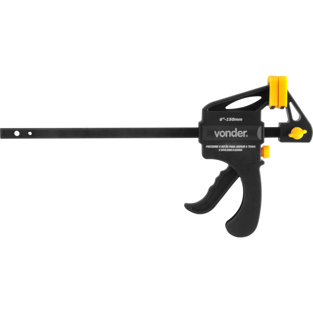 Grampo Tipo Sargento de Aperto Rápido 6" Ga 306 Vonder