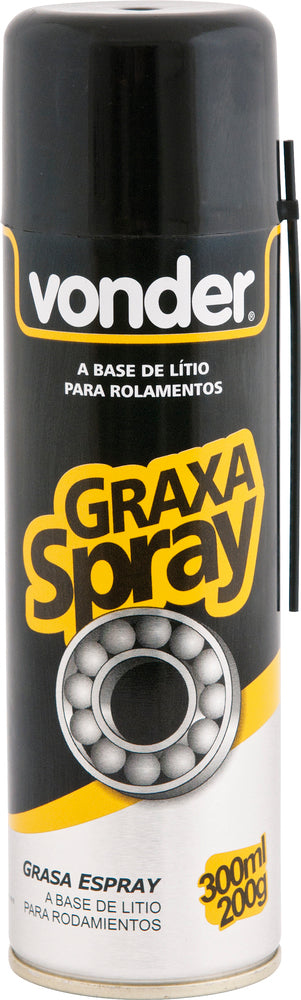 Graxa lítio spray 300ml/200g - Vonder