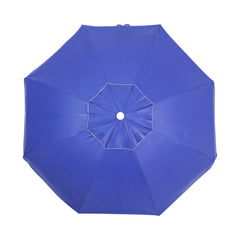 Guarda-Sol Bagum Articulado Vareta Fibra  2,0 M  Azul Royal