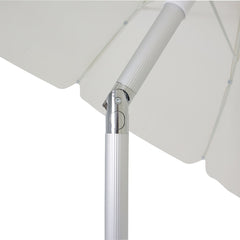 Guarda-Sol Bagum Articulado Vareta Fibra 2,0 M Branco