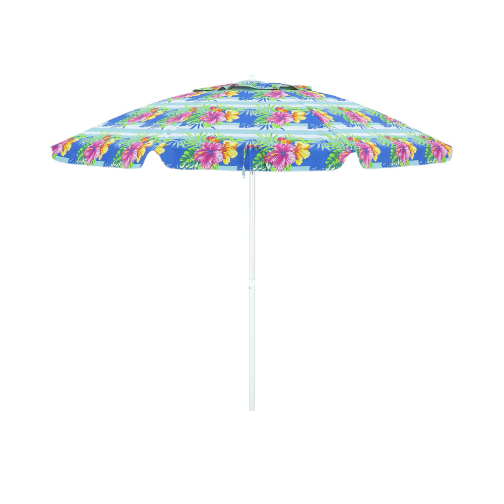 Guarda-Sol Bel Fibra De Vidro 2,4 M Floral